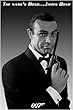 James Bond - Movie Poster (Sean Connery - The Name's Bond... James Bond) (Size: 24" x 36")