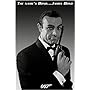 James Bond - Movie Poster (Sean Connery - The Name's Bond... James Bond) (Size: 24" x 36")