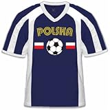 Polska Flags International Soccer Mens Sports T-shirt, Poland Polish Pride Sport Shirt