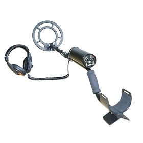 American Hawks Treasure Hunting Metal Detector Totally Waterproof up to 65 feet deep with headphone and carry bag