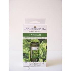 Yankee Candle Aromatherapy Spa Peppermint, Basil and Rosemary Home Fragrance Oil by Yankee Candle
