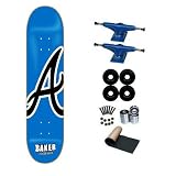 Baker Reynolds Blue ATL 8.0 Skateboard Deck Complete