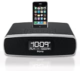 iHome iP90 Dual Alarm Clock Radio with AM/FM Presets and Dock for iPod and iPhone (Black)