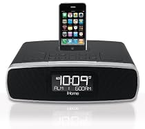 iHome iP90 Dual Alarm Clock Radio with AM/FM Presets and Dock for iPod and iPhone (Black)
