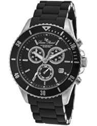 Lucien Piccard Womens LP-93609-11 Mocassino Analog Display Swiss Quartz Black Watch
