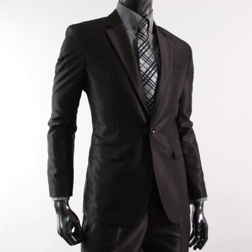 Mens Business Luxury One Button Dress Suit 35(S604) 