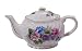 Teapot 4 Cup Capacity with Sweet Pea Decor