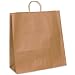 Aviditi BGS105K Paper Shopping Bag, 13" Length x 6" Width x 15-3/4" Height, Kraft (Case of 250)