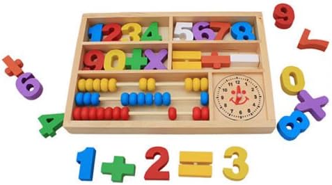 Preschool Wooden Mathematical Educational Game Toys Kids Early Learning Gift