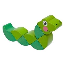 Melissa & Doug Wiggling Worm Grasping Toy