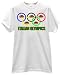 ITALIAN OLYMPIC RINGS SPAGHETTI MEATBALLS TEE SHIRT