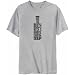 T-Shirt Mens Silver Gray 
