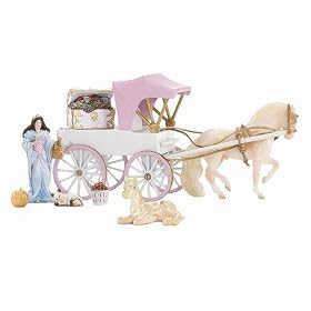Breyer - Princess And Carriage Set - Stablemates by Breyer