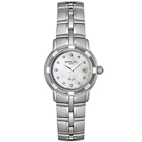 Raymond Weil Womens Parsifal Diamond Accented Stainless Steel Watch #9441 ST 97081 416 mtMUNDL. SL500 AA280 Raymond Weil Womens Parsifal Diamond Accented Stainless Steel Watch #9441 ST 97081