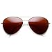 zeroUV - Blue Block Driving Lens Full Metal Teardrop Aviator Sunglasses
