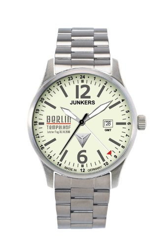 Junkers Herrenuhr 6279M-5 Titan Serie Edition Berlin Tempelhof GMT