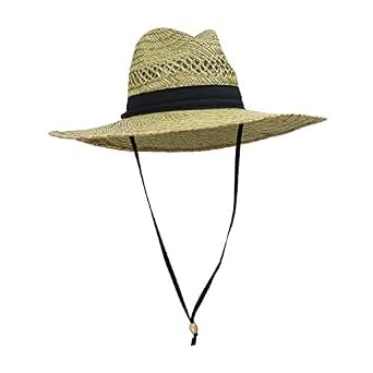 sun straw wide hats brim mens hat