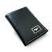 Ford Mustang Black Leather Trifold Wallet