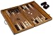 Backgammon groß * Luxusausführung * Mahagoni natur