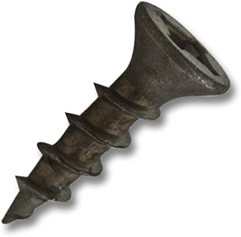Flat Head, Combo Drive, Coarse Thread, Plain &amp; Dri-lube Screw, 6 x 5/8", box of 1000