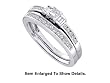 Stunning 2 Pc. Gold 1/2 CTW. Genuine Diamond Bridal Set