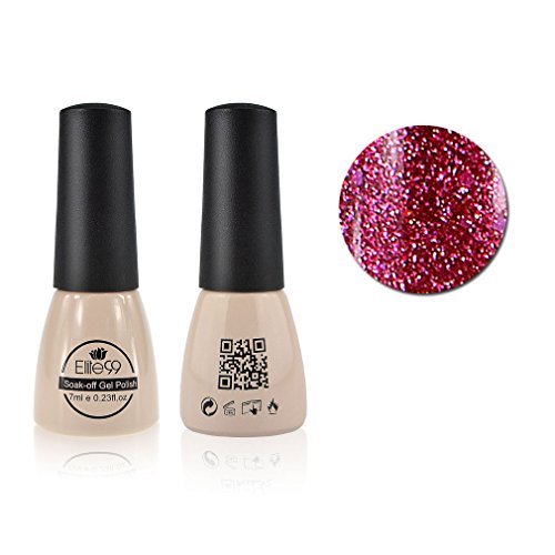Qimisi Soak-Off UV LED Gel Polish Nail Art New Bling Colours Manicure Lacquer 7ml Glitter Darkfuchsia Qimisi Soak-Off UV LED Gel Polish Nail Art New Bling Colours Manicure Lacquer 7ml Glitter Darkfuchsia