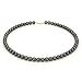 14k White Gold 7-8mm Black Freshwater Cultured title=