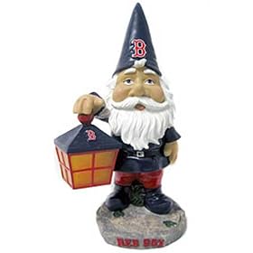 Boston Red Sox MLB 15 Solar Gnome by Garden Gnomes