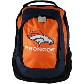 Denver Broncos Embroidered Team Logo Backpack