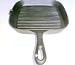 CAST IRON BLACK GRIDDLE PAN 24CM SQUARE