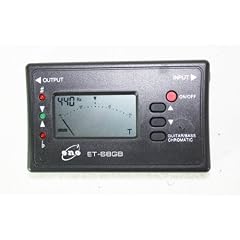 Chromatisches Stimmger�t Digital Tuner Gitarre Bass ET68GB