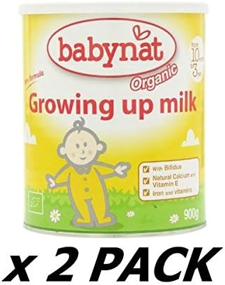 Babynat Organic Growing Up Milk 900 G (Pack of 2)