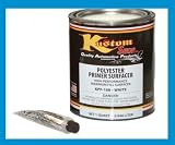 1 QUART WHITE POLYESTER PRIMER SURFACER AUTO/CAR PAINT