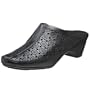 White Mt. Women's Duchess Mule,Black,8 M US