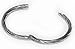 SOLID .925 STERLING SILVER HINGED HOOP EARRINGS 12mm TWIST, LEAD & NICKEL FREE!