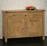 4160+X1zGmL. SL160  Havana Blonde Oak Small Sideboard New Prices From :  £569.00