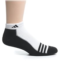 adidas Men's ClimaLite Compression Low Cut Sock, 2-Pack