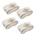 Royal Doulton-Royal Albert Old Country Roses Gold Napkin Rings Classic, Set of 4