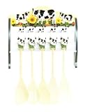 Buy COW 3-D Large Wall Plaque & Utensils Set NEW