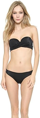 Peixoto Women's Bella Bikini Top, Black, Small