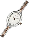 Fontenay - UC2247AB - Montre Femme Acier - Quartz Analogique - Ovale - Cadran Blanc - Bracelet Bicolore