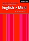 Cover of English in Mind 1 Teacher's Book by Claire Thacker Cheryl Pelteret 0521750512