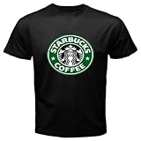 Starbucks Coffee Logo New Black T-shirt Size M Free Shipping