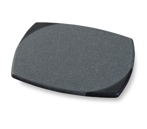 KitchenAid Granite Nonslip Poly 9-Inch by 15-Inch Gray with Black Corners