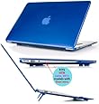 iPearl mCover Hard Shell Cover Case with FREE keyboard cover for 13.3-inch Apple MacBook Air A1369 & A1466 - BLUE