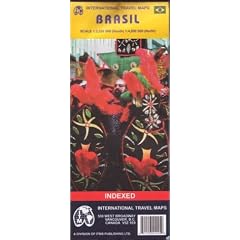 Carte routi�re : Br�sil - Brasil (en anglais)
