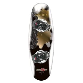 Hydroslide Matrix Wakeboard with Hold-um Bindings