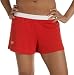 Speedo Women's Cotton Team Rollwaist Solid Short