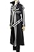 Ya-cos Men's Sword Art Online Kirito Cosplay Costume Battle Suit Black