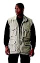 Khaki Convertible Safari Outback Jacket, Size Large